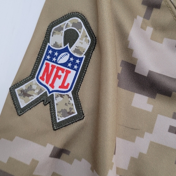 Nike NFL Pittsburgh Steelers Salute to Service Antonio Brown Football Jersey - Picture 8 of 8